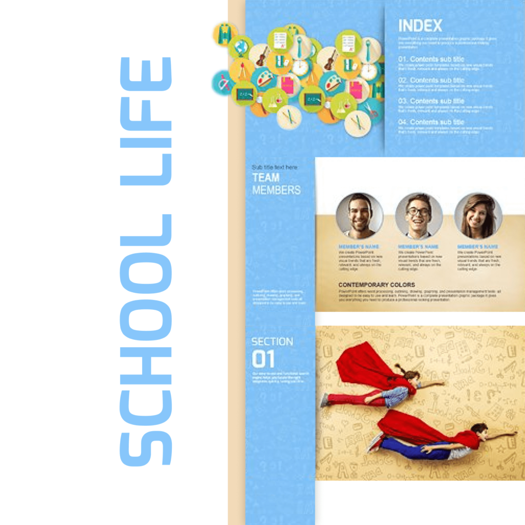 School Life Ppt Template Masterbundles School Life Ppt Template Masterbundles