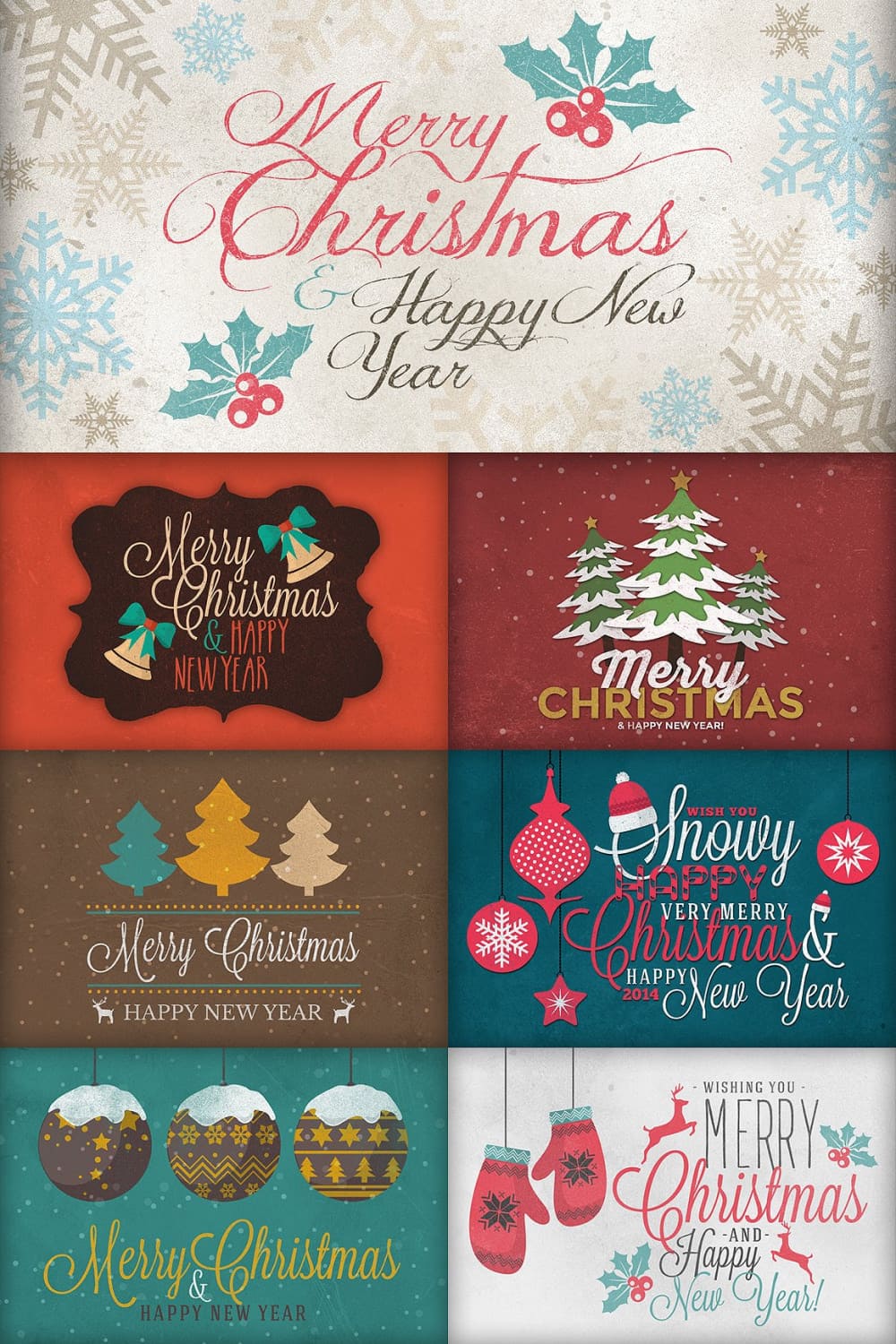 Christmas Background & Cards Vol.1 – MasterBundles