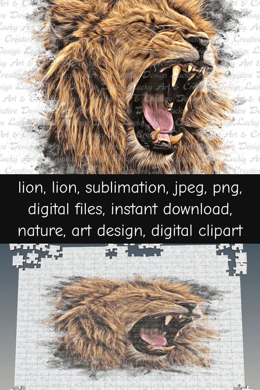 Lion Art Design.