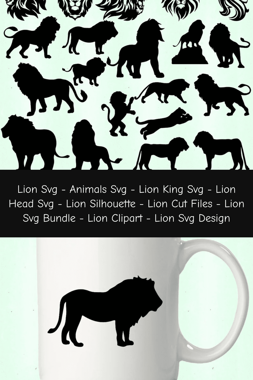Lioness King SVG.