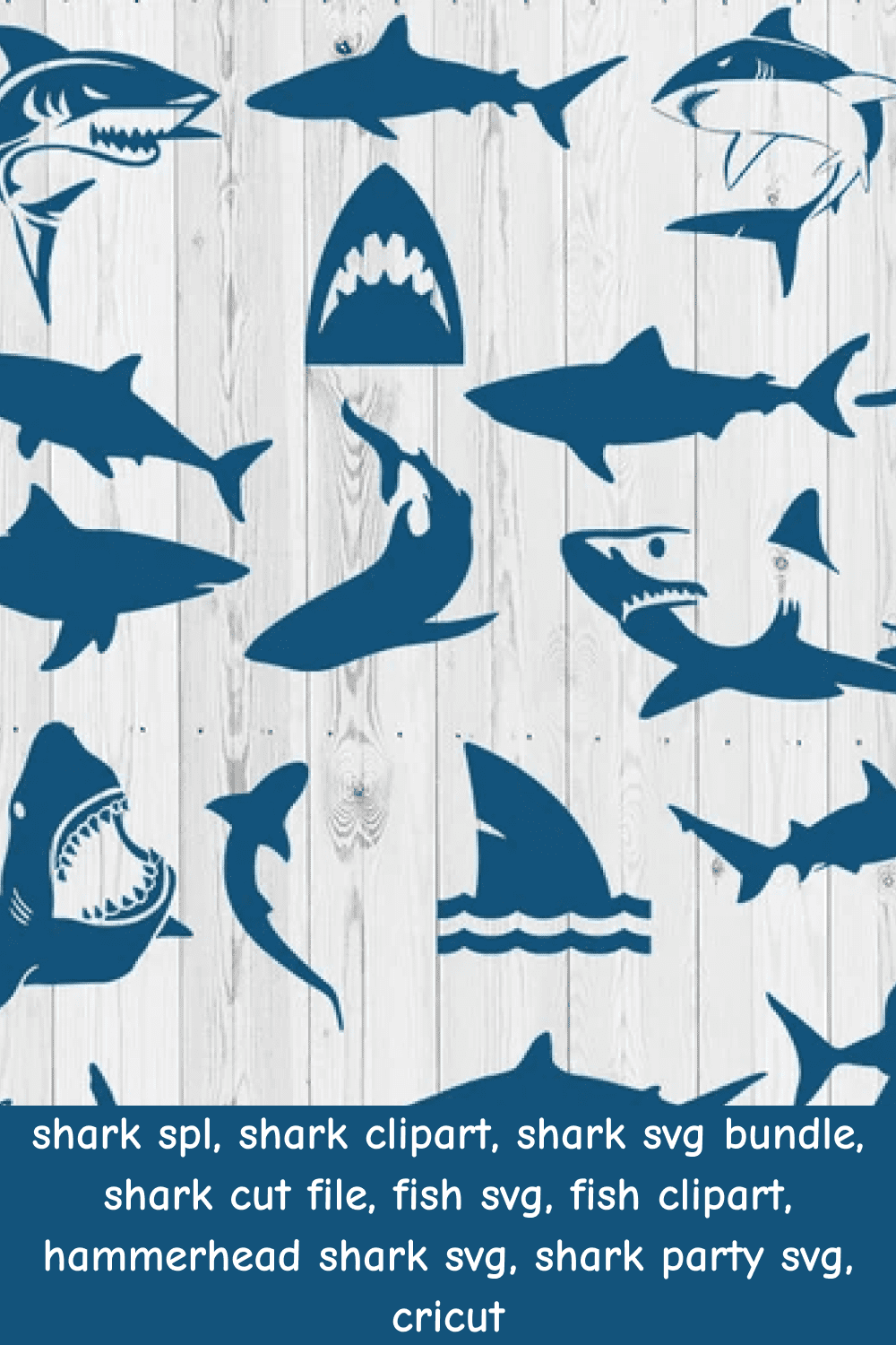 Sharks SVG Bundle.