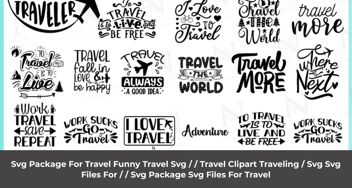 Travel SVG Bundle – MasterBundles