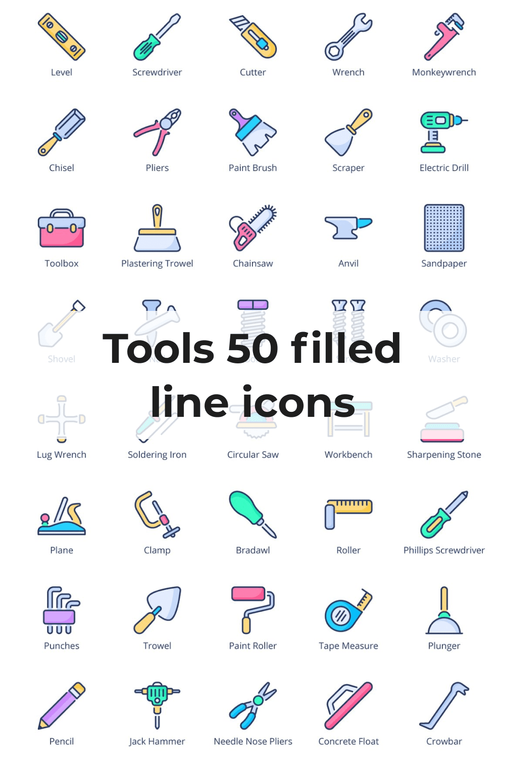 Icon tools.