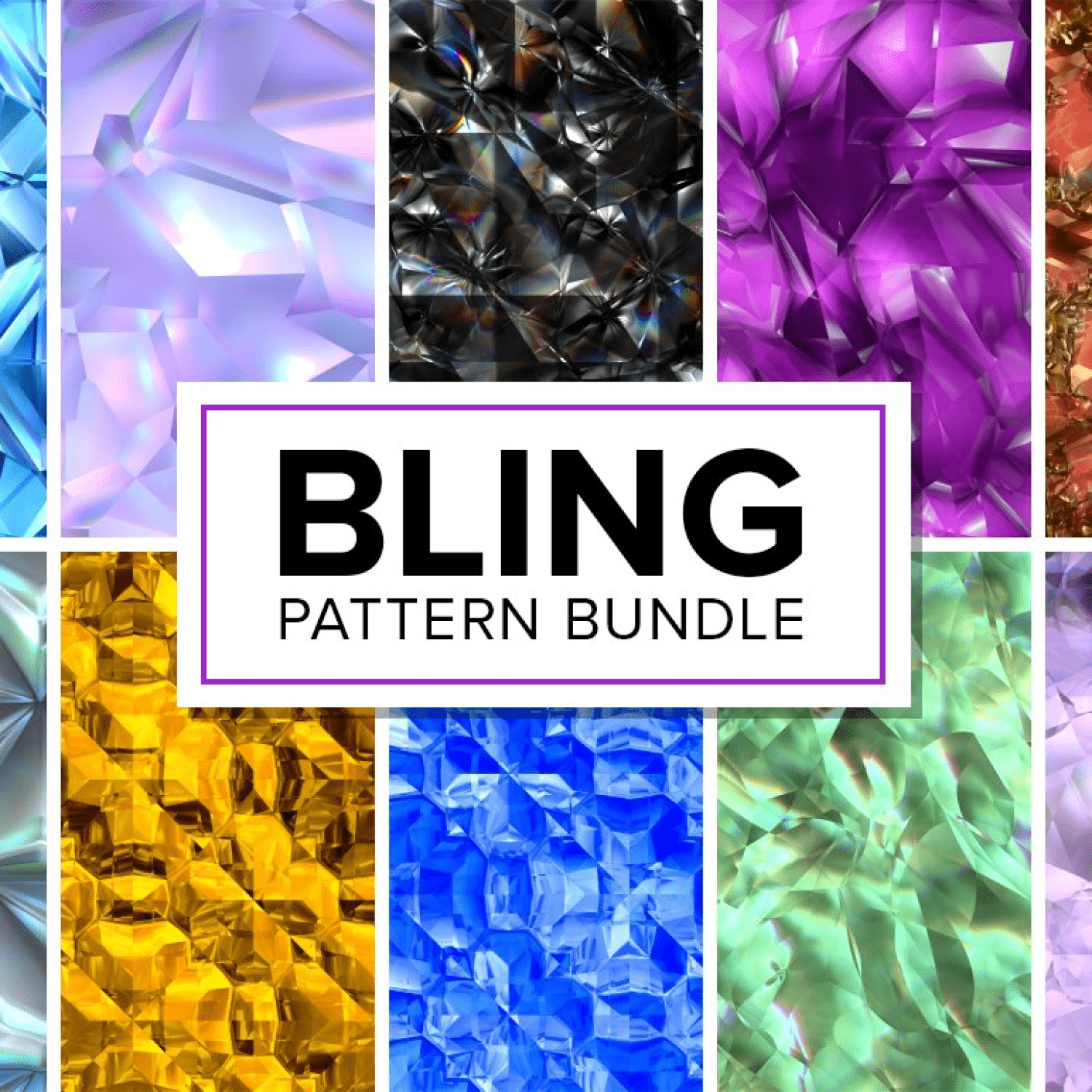 50 Bling Patterns - Bundle.