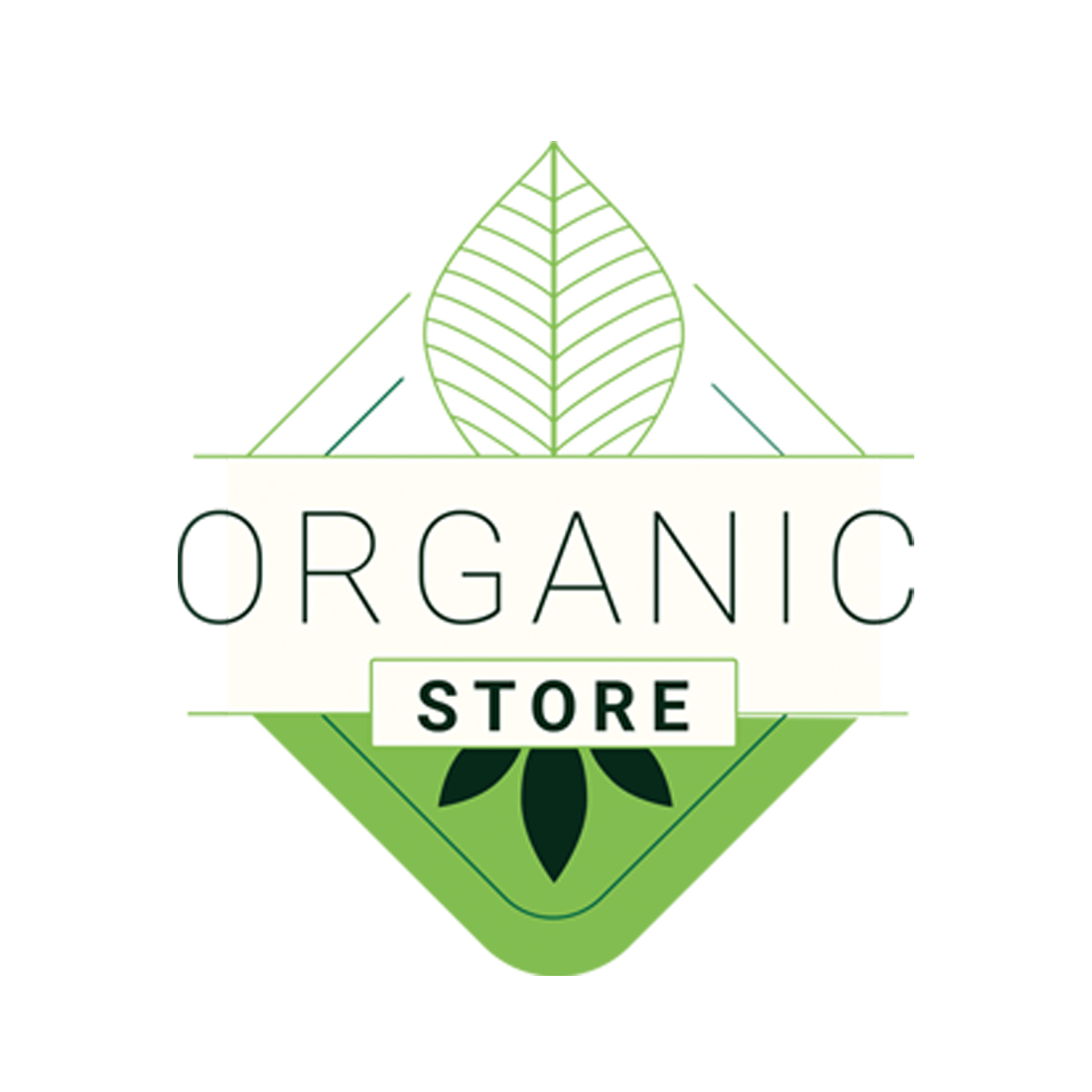 Pack of 3 Organic Logo Templates