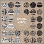 African dream - patterns and brushes.