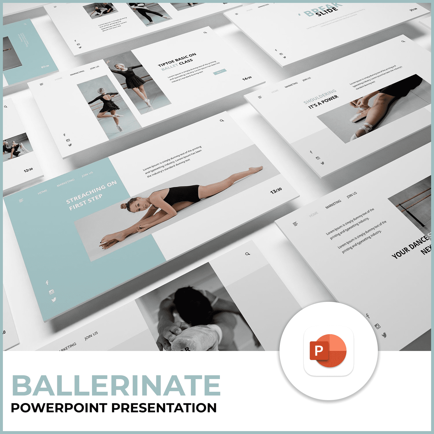 Ballerinate Powerpoint Presentation.