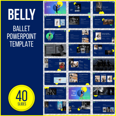 Belly - Ballet Powerpoint Template.