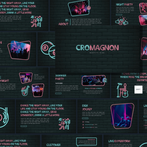 Cromagnon - Neon Presentation.