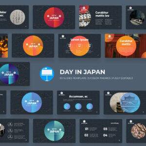 Day in Japan Keynote Template main cover.