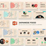 Japan Food Year Powerpoint Template main cover.