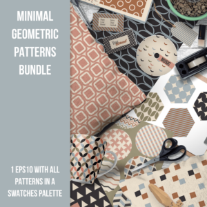 Minimal Geometric Patterns Bundle – MasterBundles