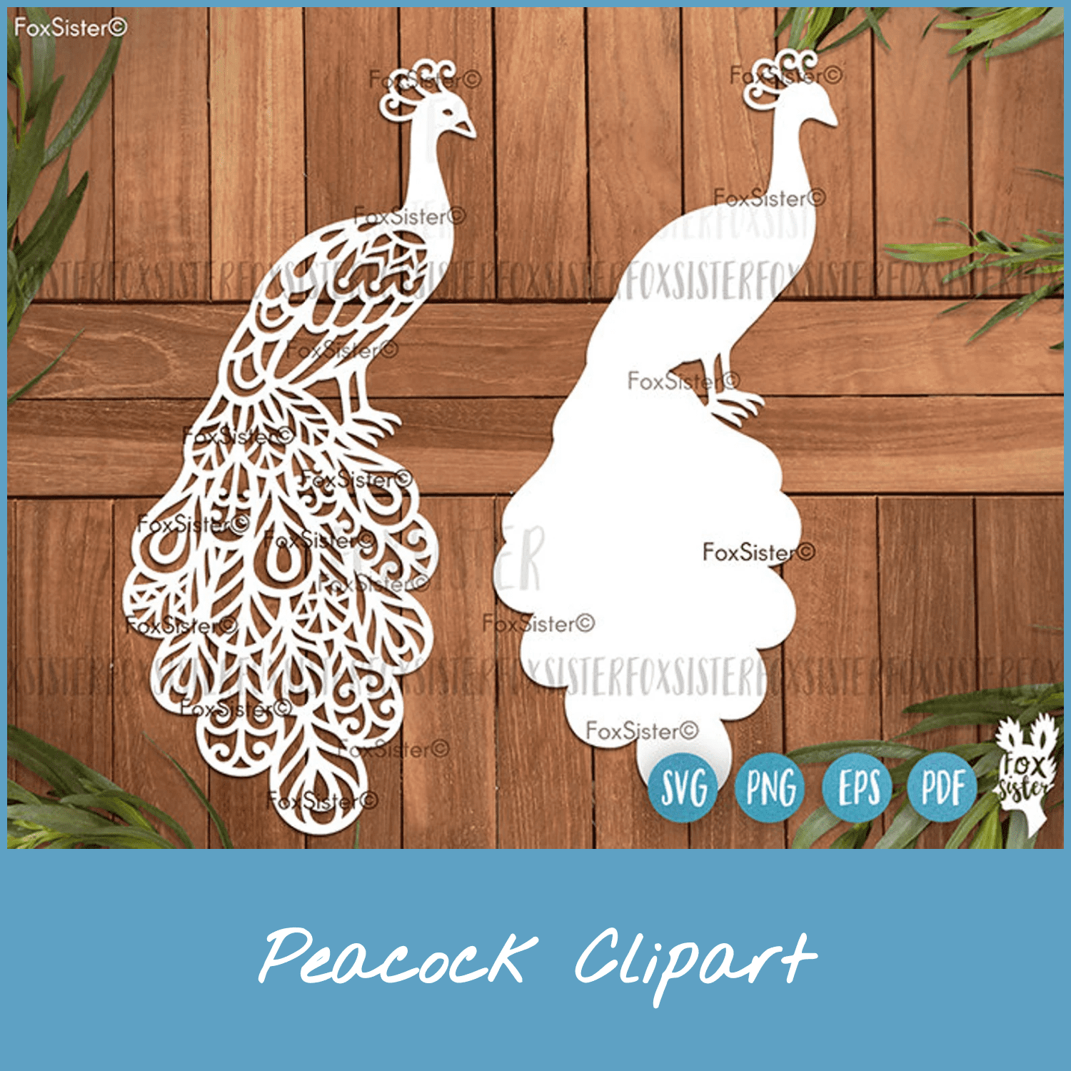 Peacock Vector cutting file.