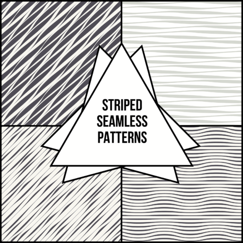 Striped Seamless Patterns Set 1.