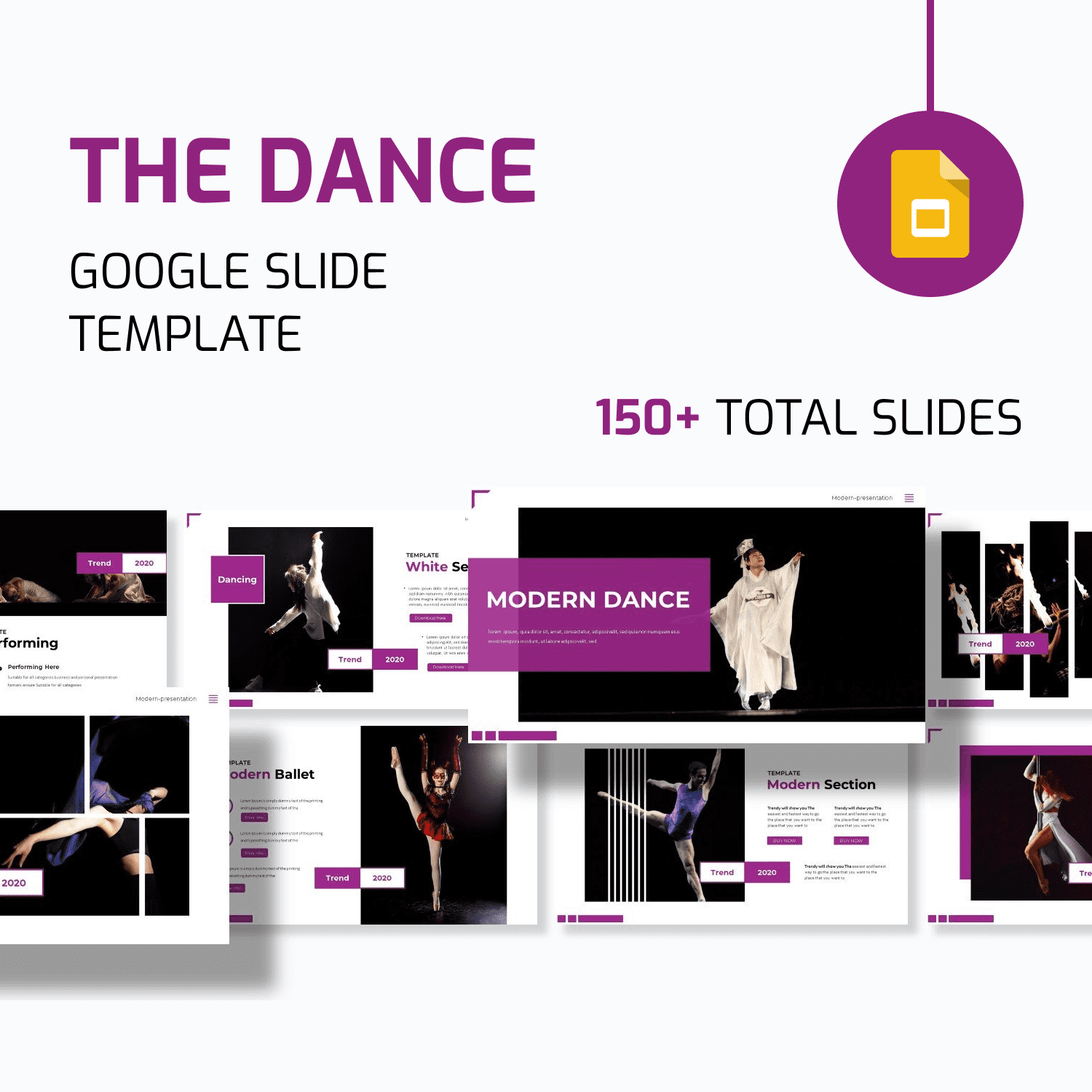 The Dance - Google Slide Template.
