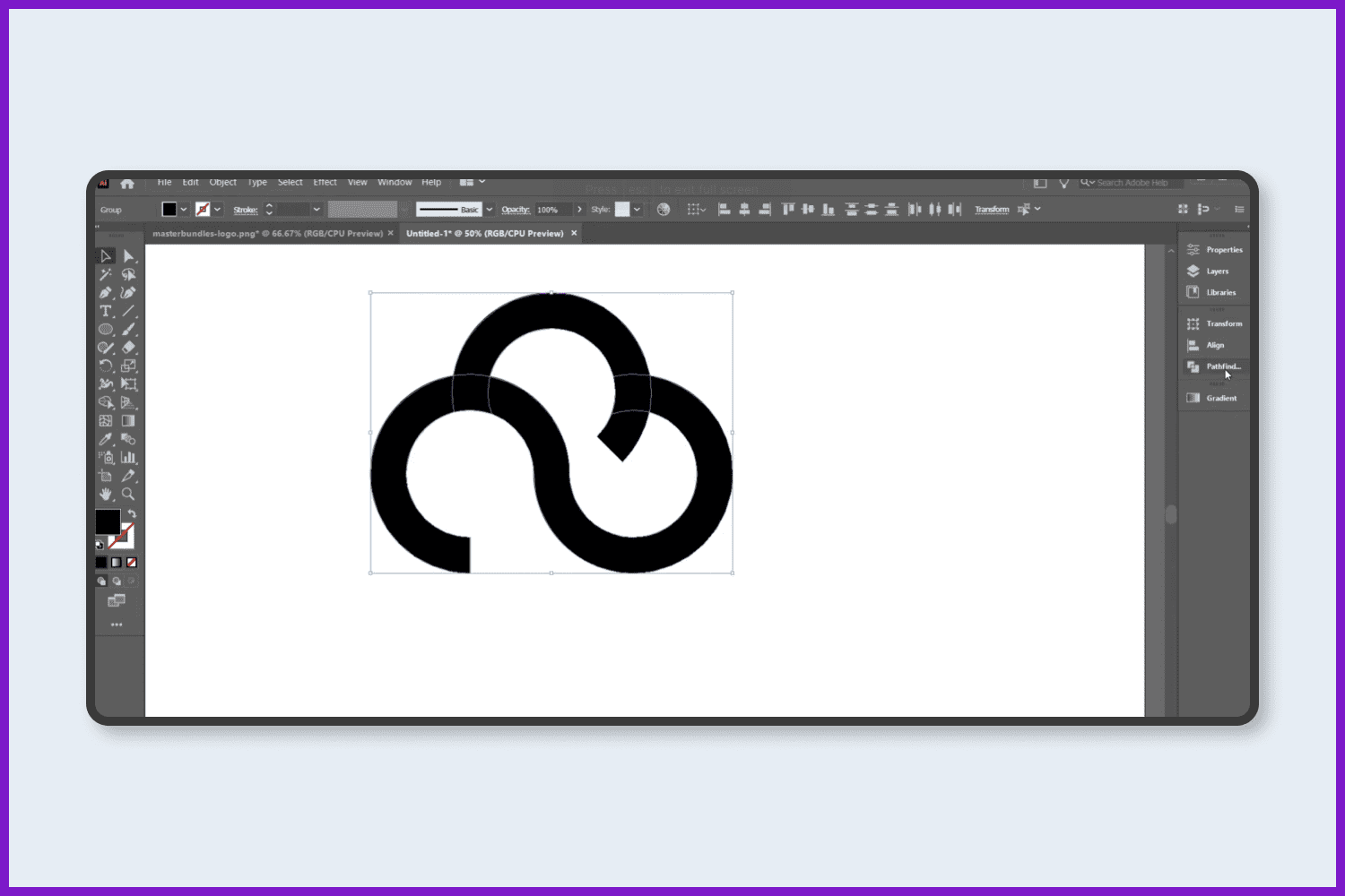 logo design using illustrator