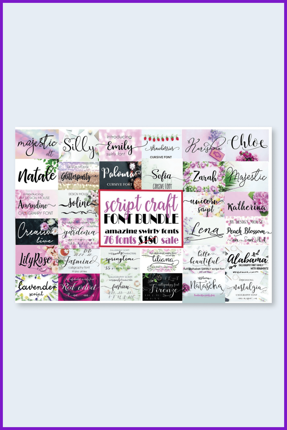 Valentine’s Day Fonts by Etsy.