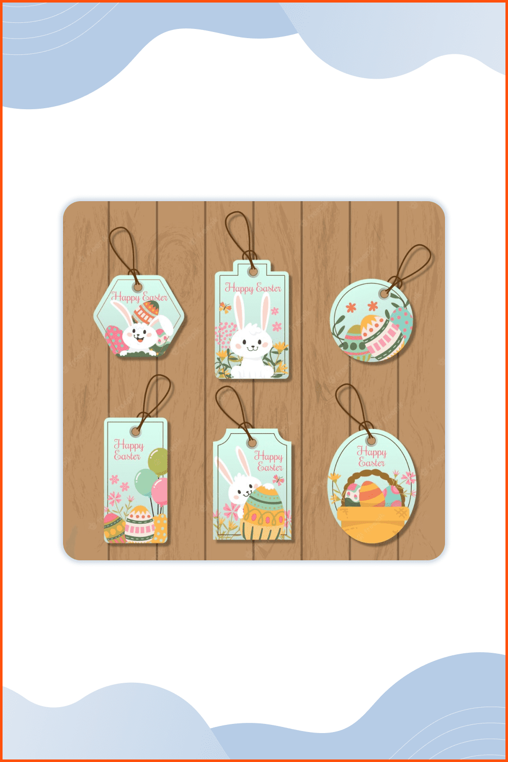 Pack Easter tags.