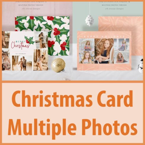 Christmas Card Multiple Photos main cover.