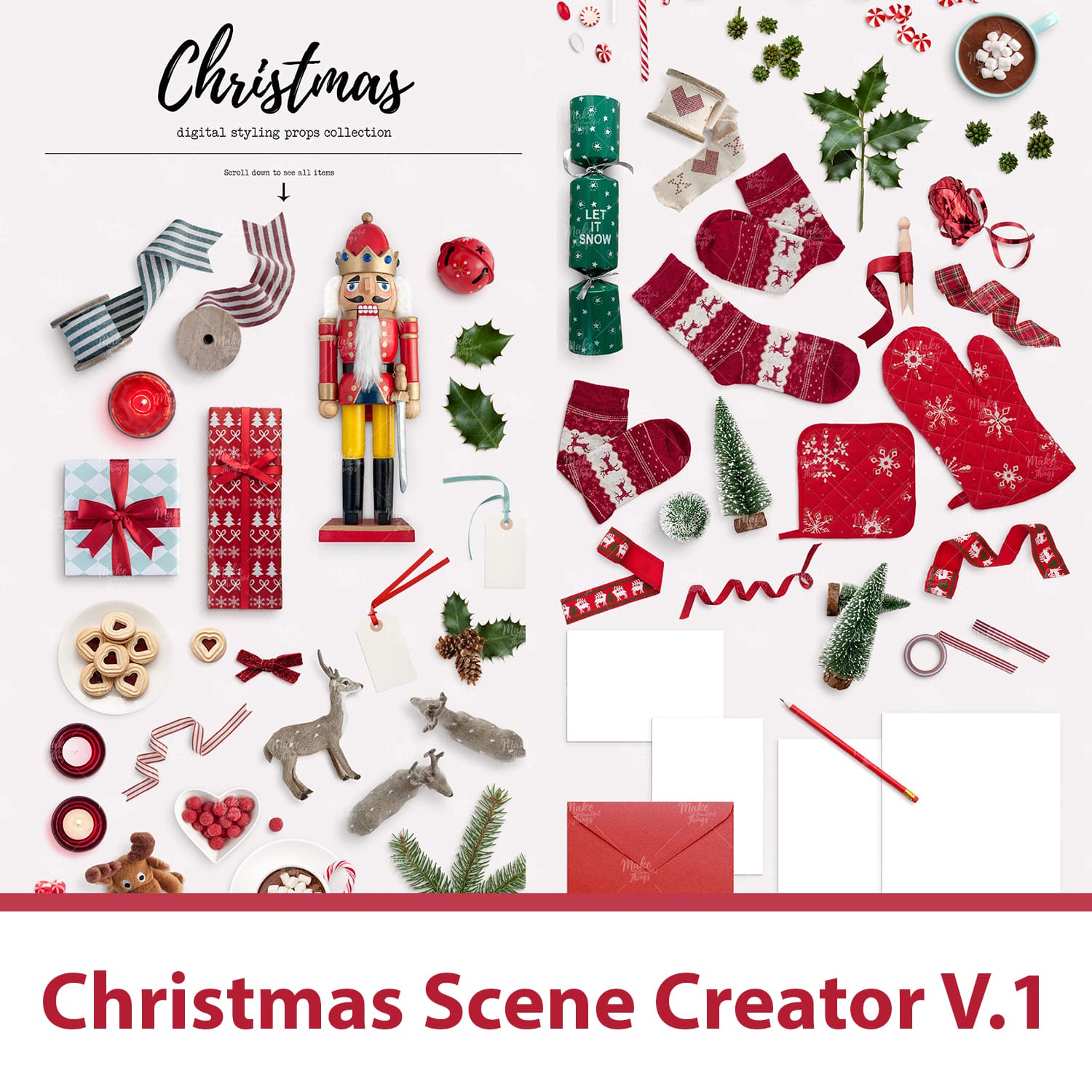 Christmas Scene Creator V.1 main cover.