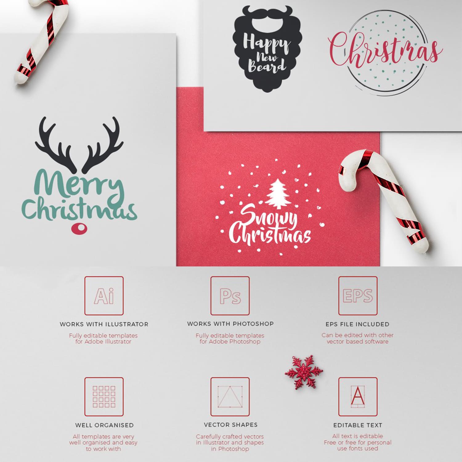 Christmas Logos Pack cover image.