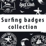 Surfing badges collection main cover.