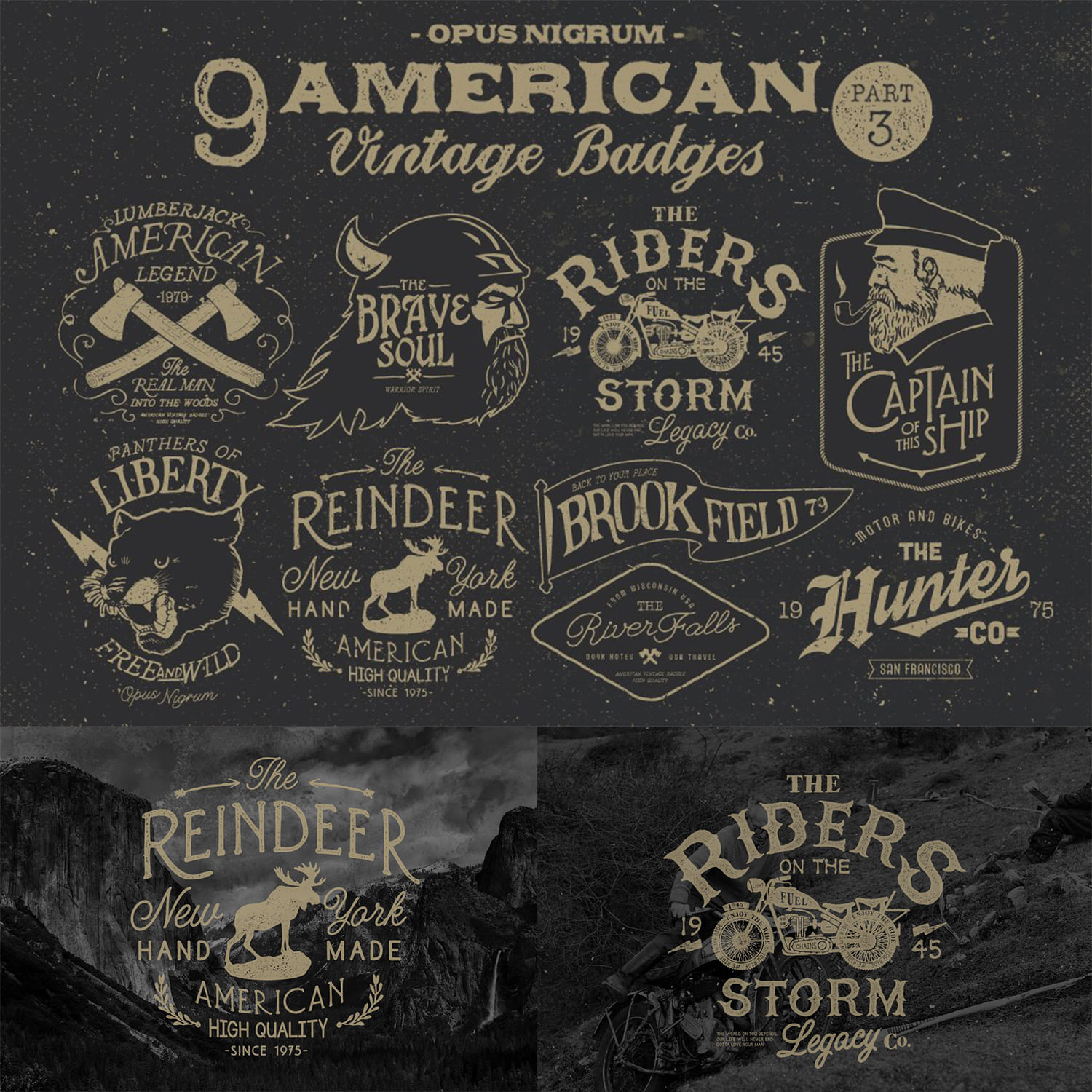 American Vintage Badges Part.3 cover image.