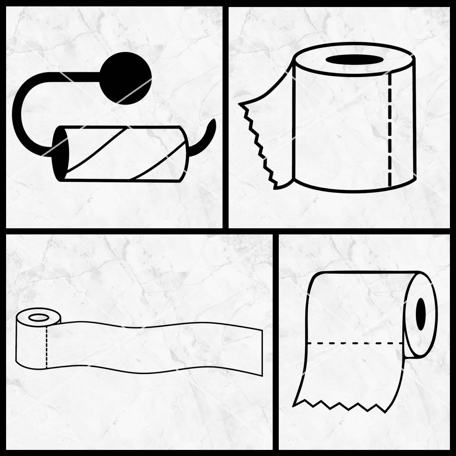 Loo / toilet roll bundle cover.