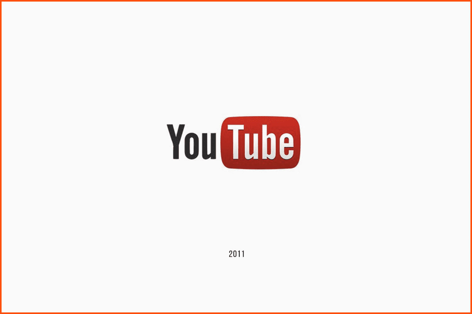 YouTube Logo: 2011-2013.