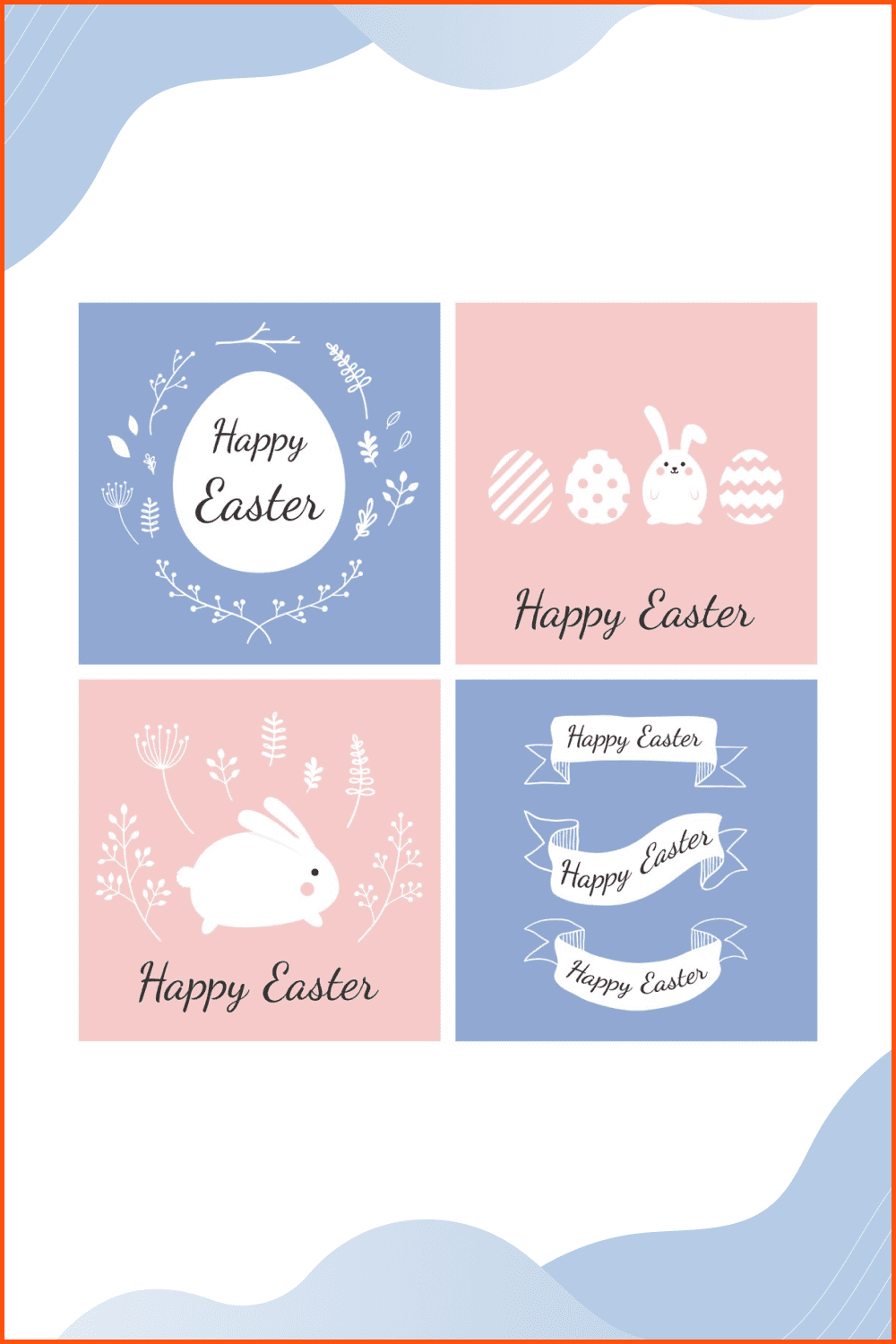 Easter cards collection.