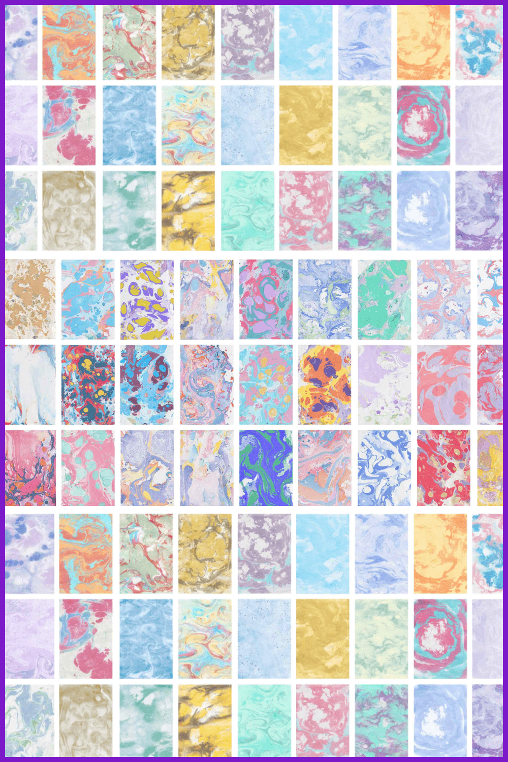 Cute Marble Backgrounds & Textures Bundle: 110 Items – $12 ONLY.