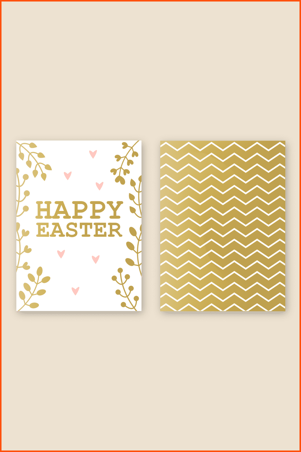 Easter card vector.