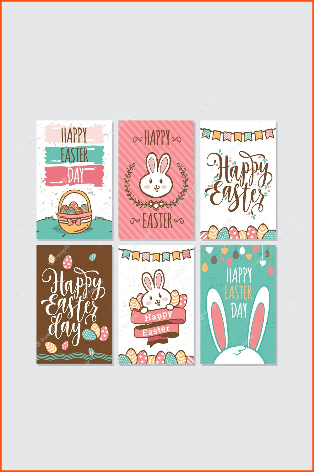 Creative easter cards.