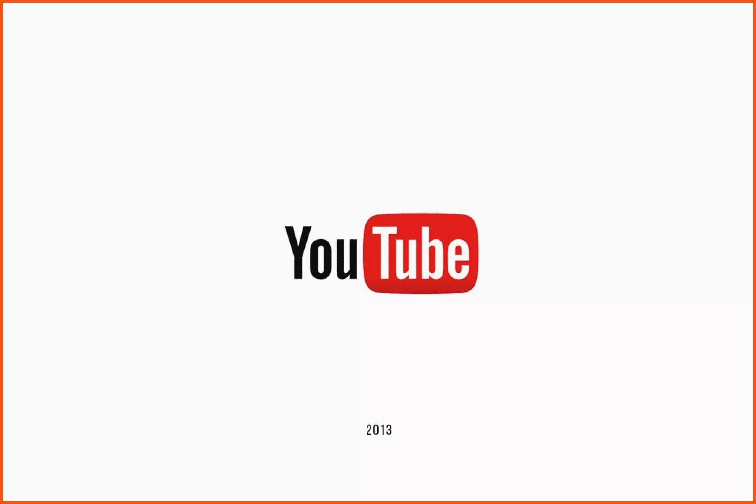 YouTube Logo:2013.