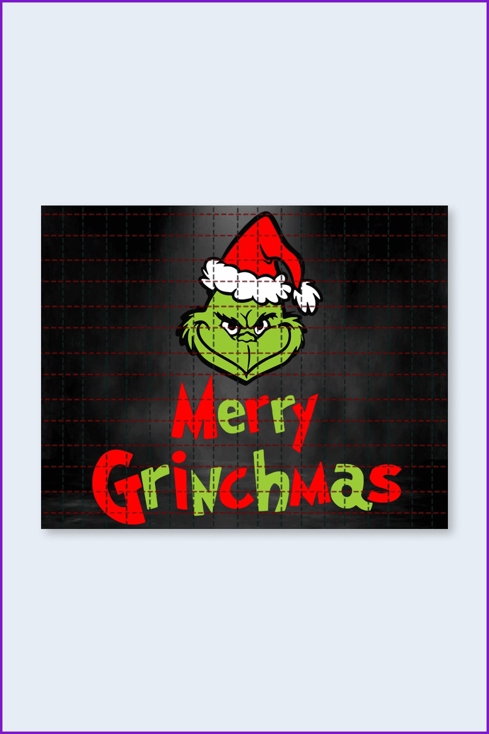 Merry Grinchmas SVG.