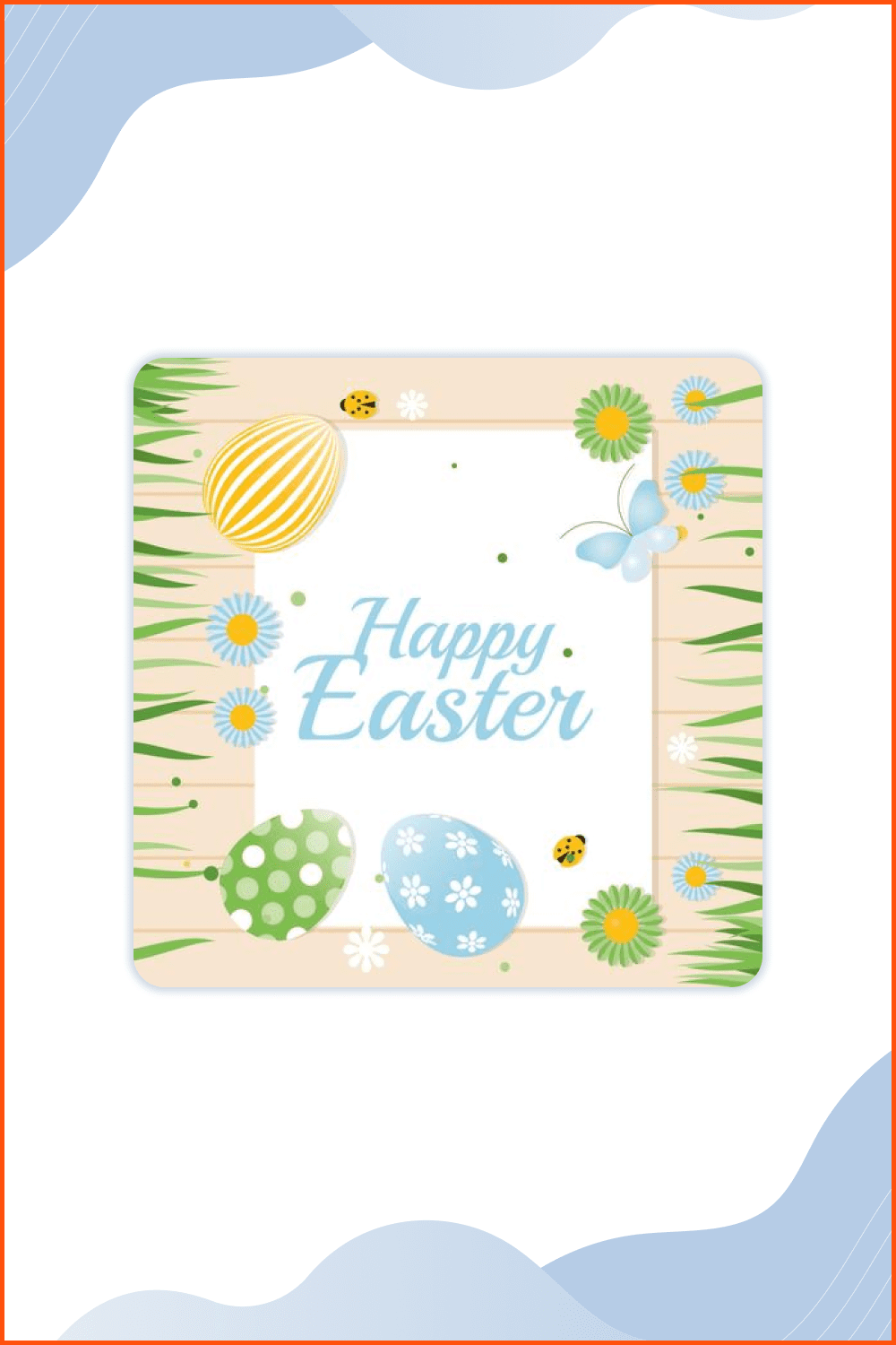 Easter background design & Happy Easter background.