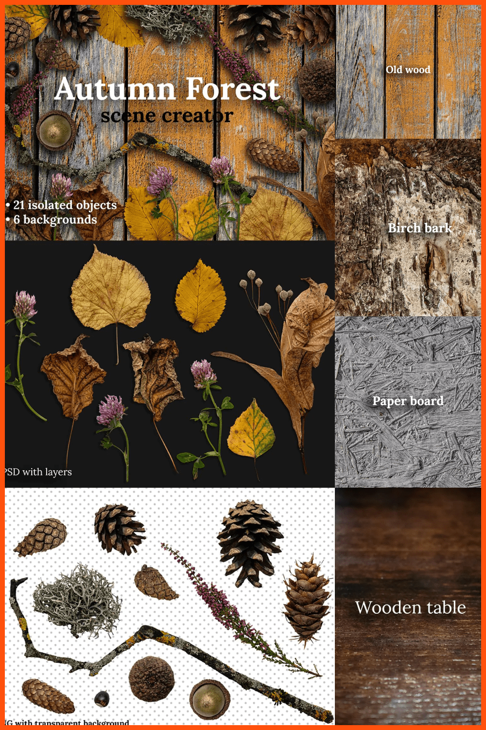 Fall Leaves Scene Creator.