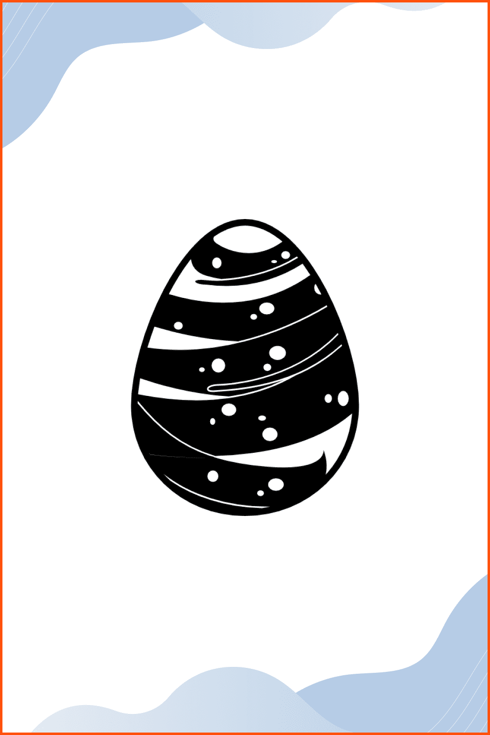Easter egg design.