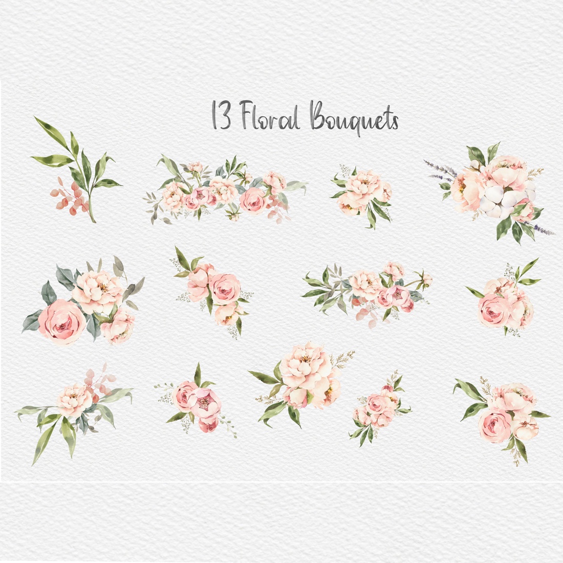 watercolor flower clipart,pink peony bouquet,roses frame,Wedding Clipart,peony Wreath,Floral Watercolor, Wedding Invitation