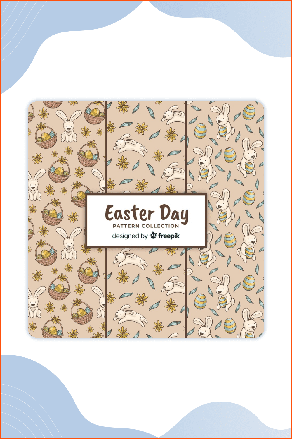 Easter pattern collection.