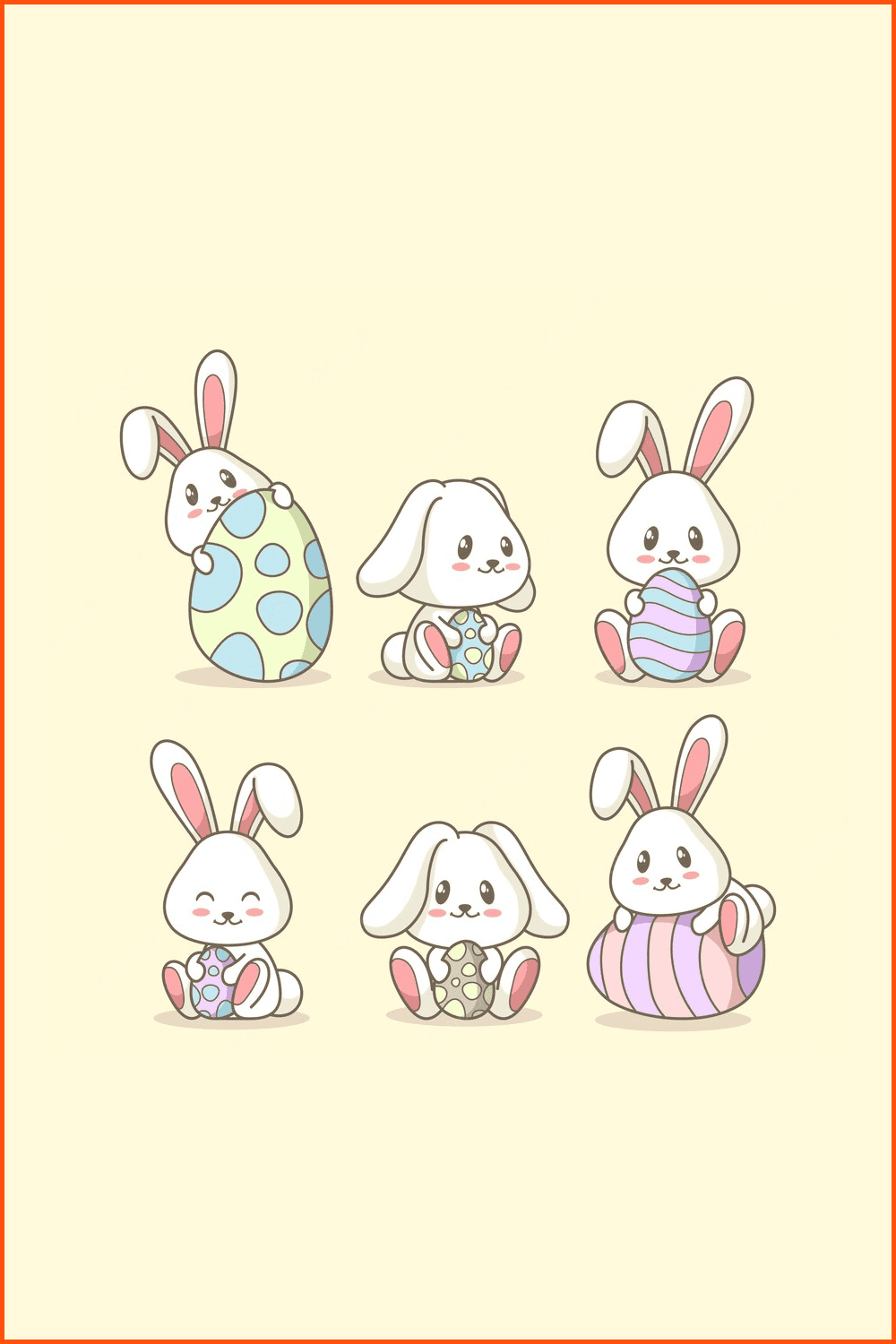 Easter bunny collection.