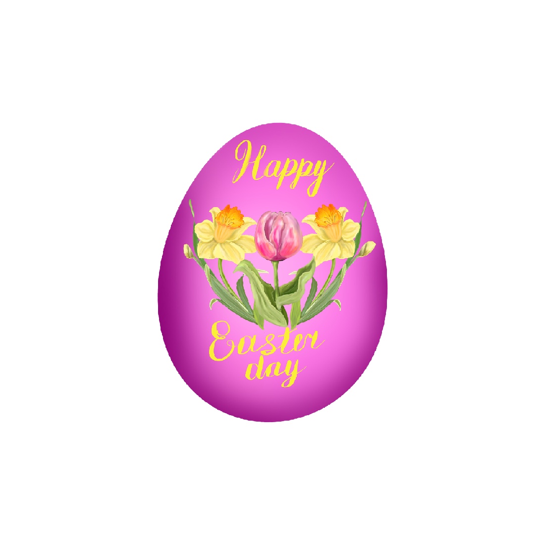 Beautiful Spring Flowers. Easter Clipart