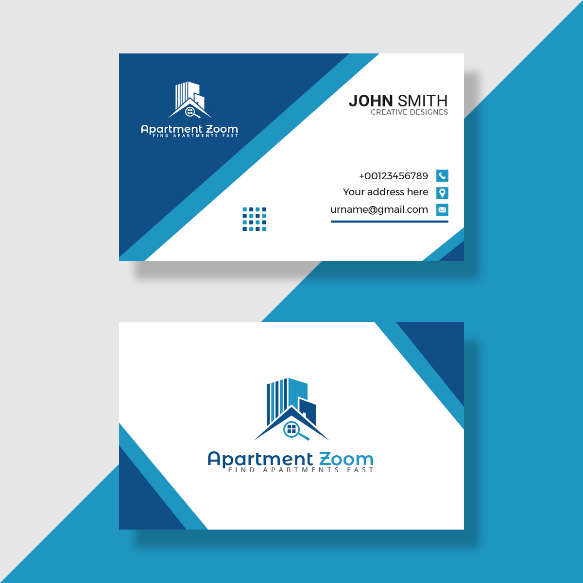 business card and visiting card design for print ready 2