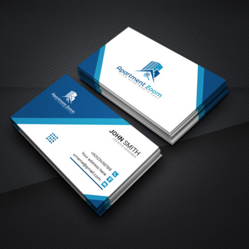 business card and visiting card design for print ready 3