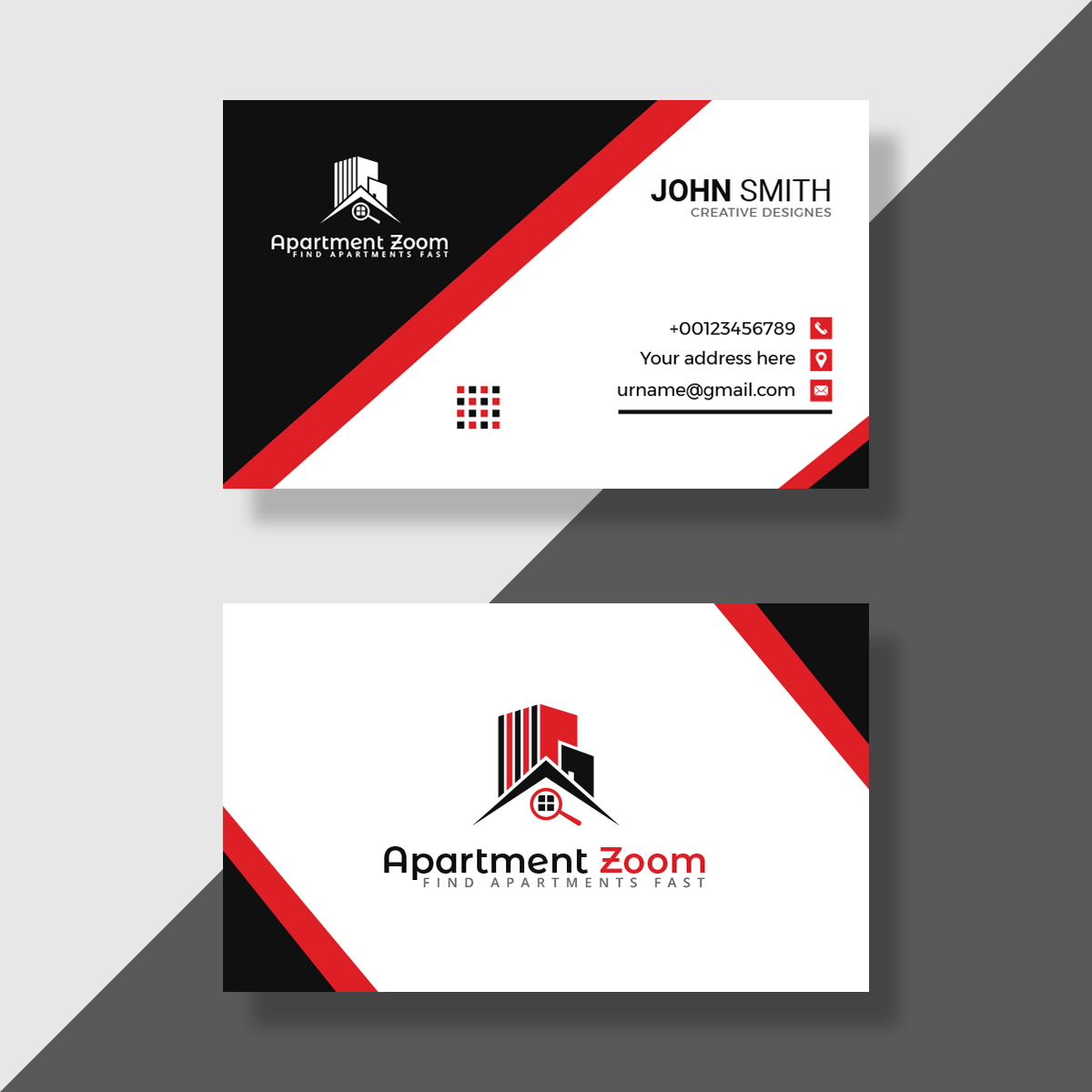 Business Card And Visiting Card Design For Print-Ready