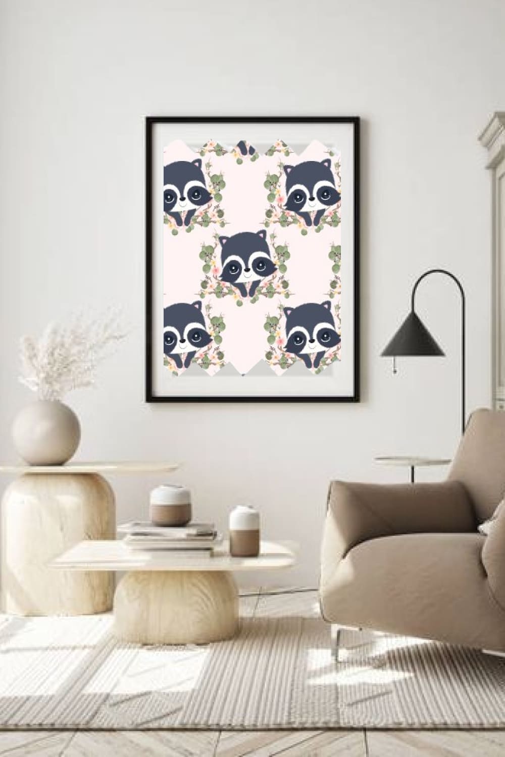 cute animals and flowers patterns 06