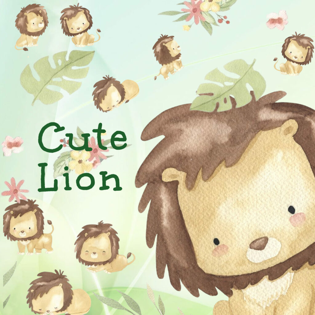 Lion Clipart. Safari Animal – MasterBundles