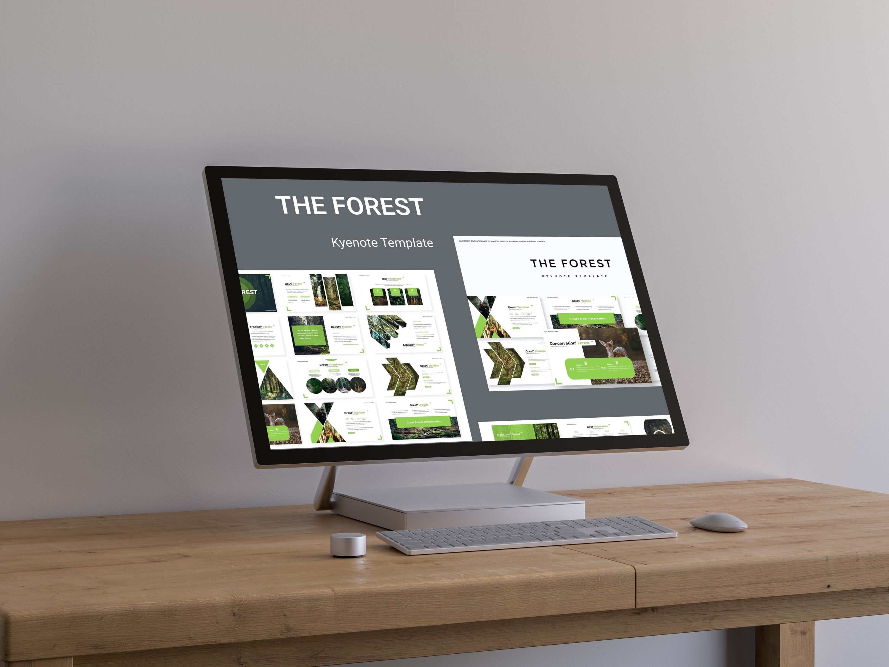 The Forest - Keynote Template - desktop.