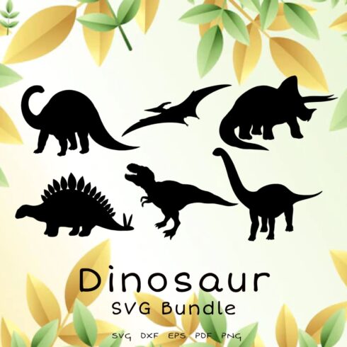 Dinosaur svg bundle.