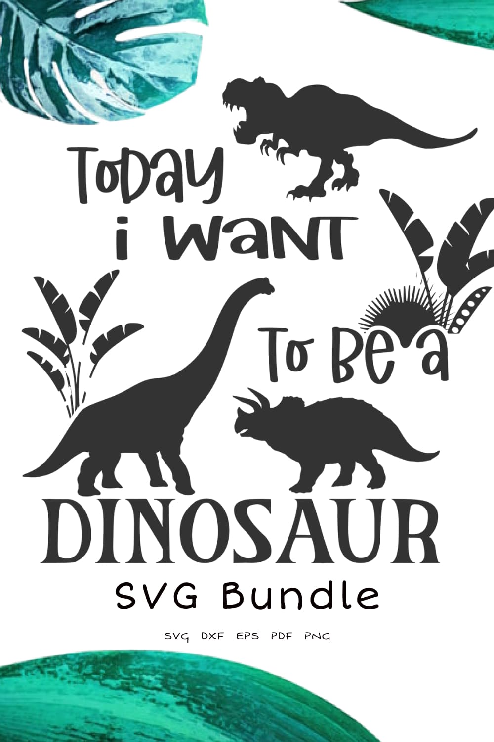 Kids Dinosaur SVG.